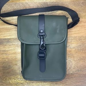 Rains Flight Crossbody Waterproof Bag Green Unisex